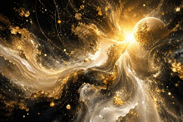 黄金の創世 - 宇宙を照らす光｜Genesis of Gold - Light of the Universe - AKI