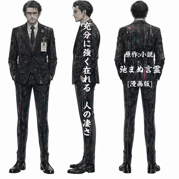 [キャラクター グッズシリーズ] ▶︎充分に強く在れる人の凄さ ▶︎小説 弛まぬ言霊 [漫画版] - 凛々風  猛 -リリカゼタケル