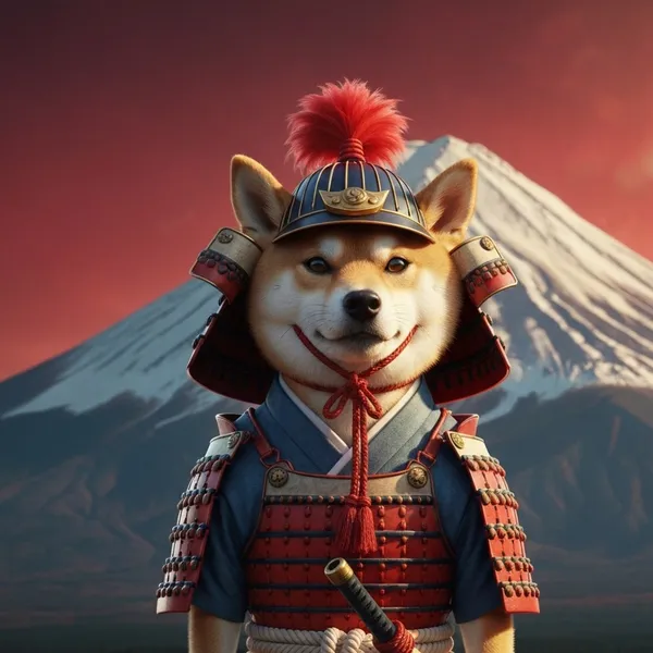 柴犬将軍Shiba Inu Shogun - 縁糸