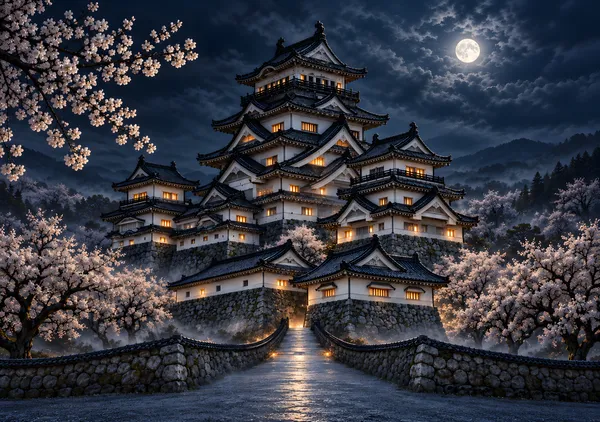 07_桜の城道 - EcoTree-Shop