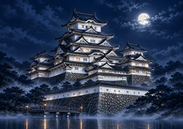 06_白鷺の月夜 - EcoTree-Shop