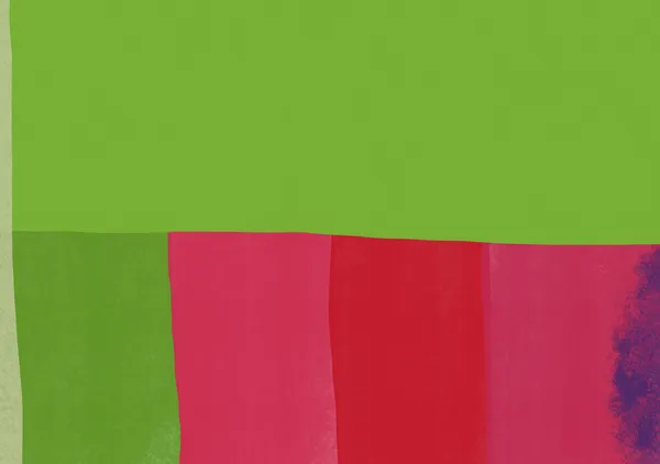 Vibrant Field & Stripes in Lime, Crimson & Violet - Little Dean