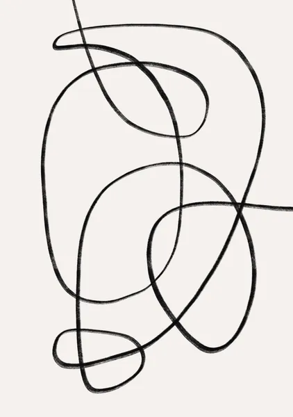 Continuous Line Abstract Loop 24 - Little Dean