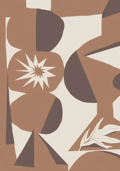 Mid-Century & Organic: Sienna Garden - Little Dean