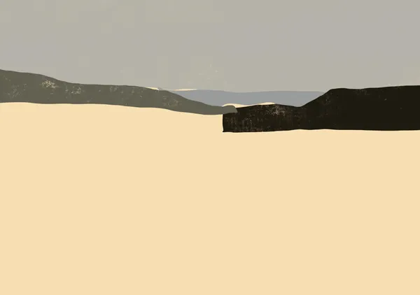 Minimalist Coastal Dunes - Little Dean