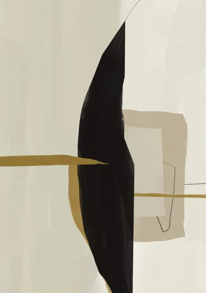 Mid-Century Architectural Form with Horizon - Little Dean