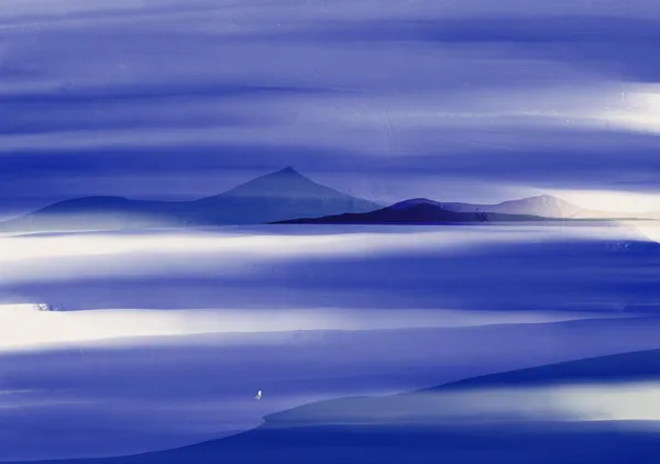 Serene Horizon in Indigo & Cobalt - Little Dean