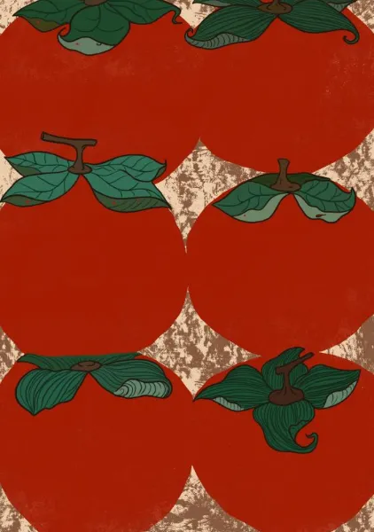 Persimmon Tapestry - Little Dean