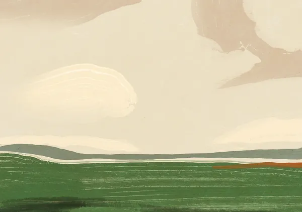Minimalist Horizon in Sage & Terracotta - Little Dean
