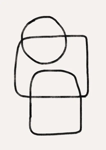 Continuous Line Abstract Loop 26 - Little Dean