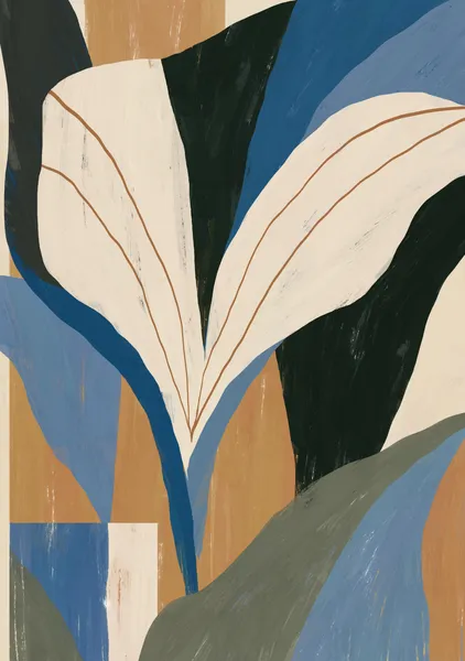 Minimalist Organic Abstraction No. 01 - Little Dean