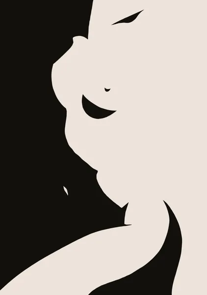 Minimalist Form in Obsidian & Cream - Little Dean
