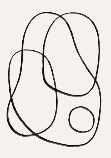 Continuous Line Abstract Loop 23 - Little Dean