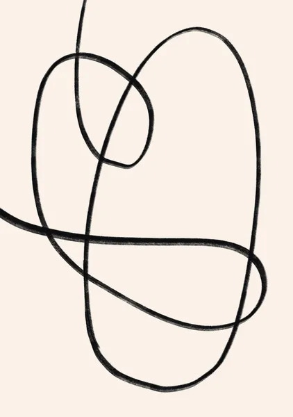 Continuous Line Abstract Loop 02 - Little Dean