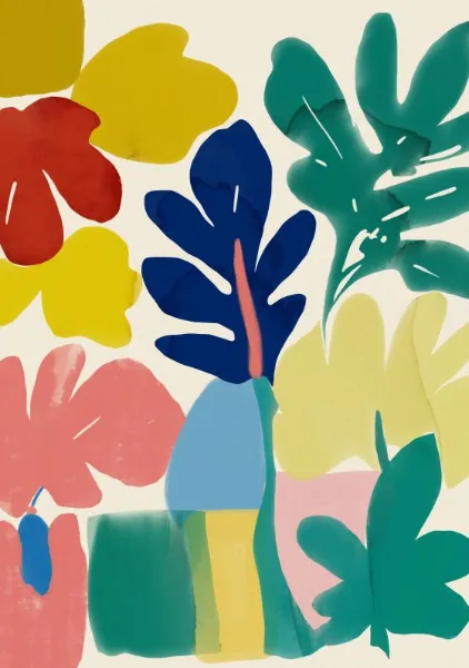 Botanical Collage - Little Dean