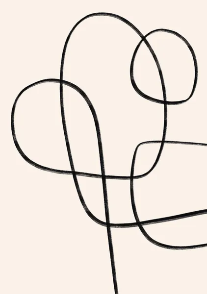Continuous Line Abstract Loop 03 - Little Dean