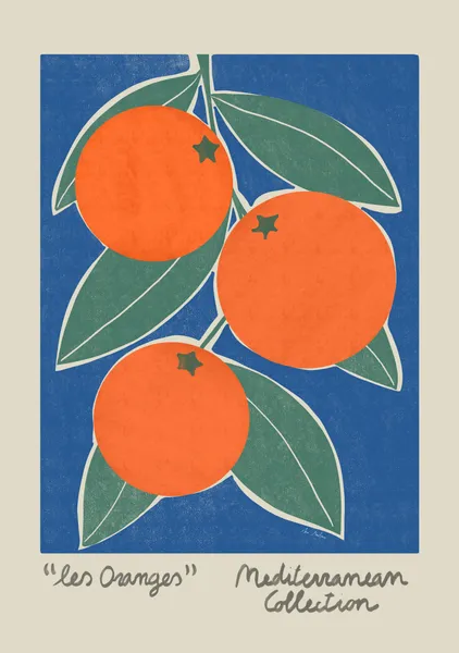 Mediterranean collection - Les oranges - El buen limon