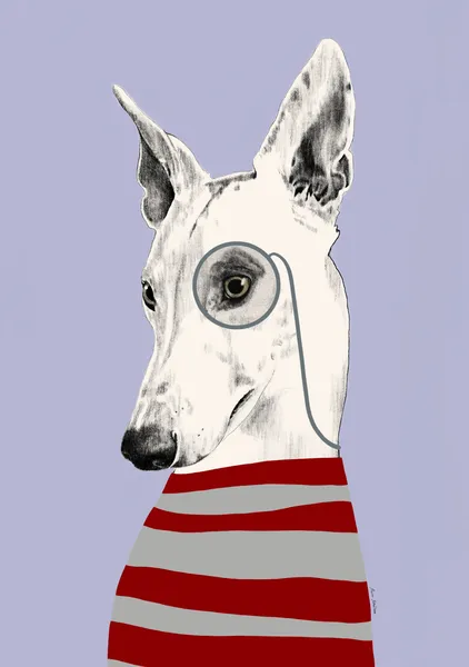 Dog with a monocle - El buen limon