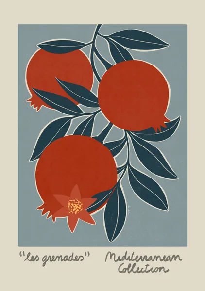 Mediterranean collection - les grenades - El buen limon