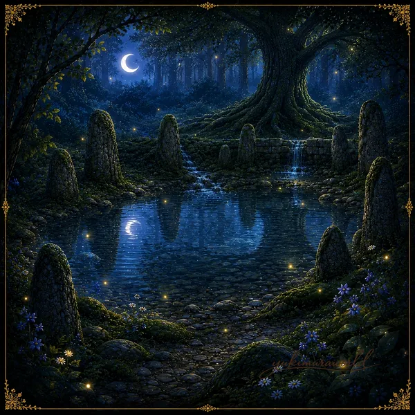 光の森 ― 月夜 ― - yukimuraworld