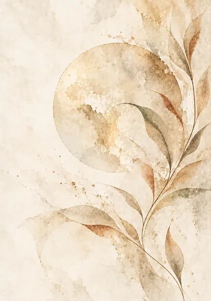 月影の秋庭 - 静けさに揺れる光 | Autumn Moon Garden - Light Drifting Through Stillness - Yuzy