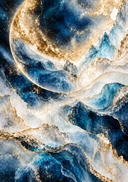 月晶の彼方 - 黄金の光が巡る宇宙 Beyond the Lunar Crystal - Where Golden Light Flows - Yuzy