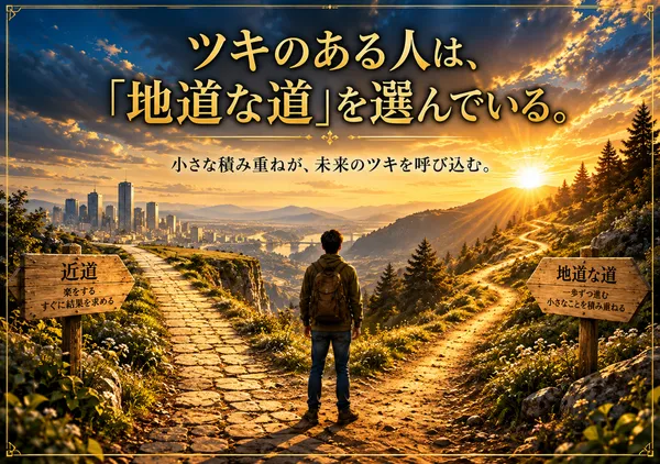 地道な道が呼ぶ未来のツキ（じみちなみちがよぶみらいのつき） - ジーラック