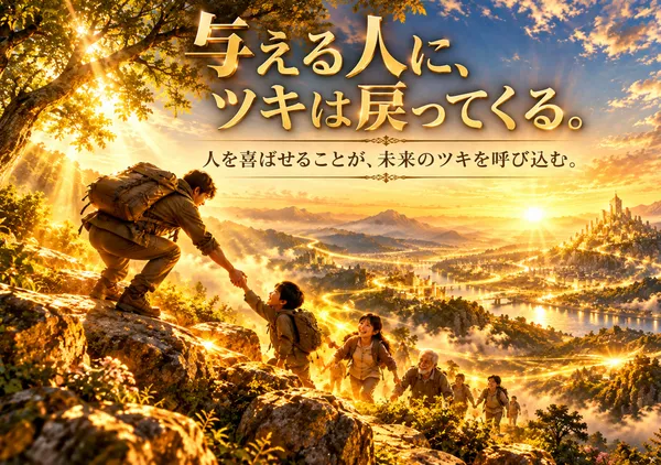 与えた喜びが呼ぶ未来のツキ（あたえたよろこびがよぶみらいのつき） - ジーラック