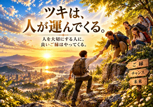 良いご縁が運んでくるツキ（よいごえんがはこんでくるつき） - ジーラック