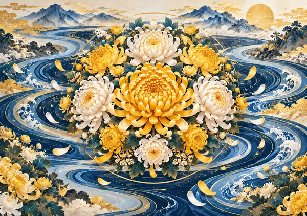 黄金菊花の瑞祥（おうごんきっかのずいしょう） - ジーラック