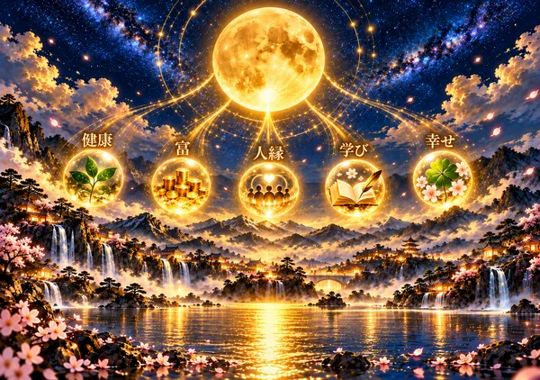黄金月が結ぶ五つの祝福（こがねづきがむすぶいつつのしゅくふく） - ジーラック