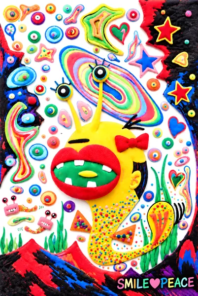 SMILE💗PEACE  5AI_2-C - panacosmo