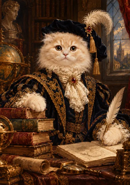 The Scholar — The Royal Cat - ゐらの