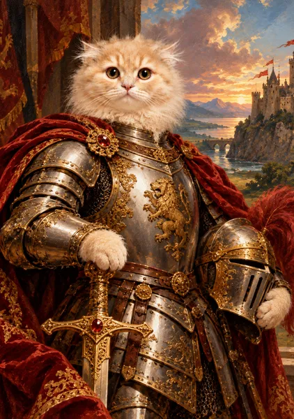 The Knight — The Royal Cat - ゐらの