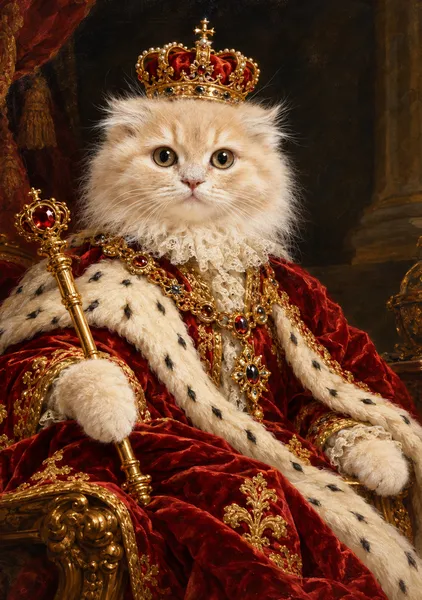 His Majesty — The Royal Cat - ゐらの