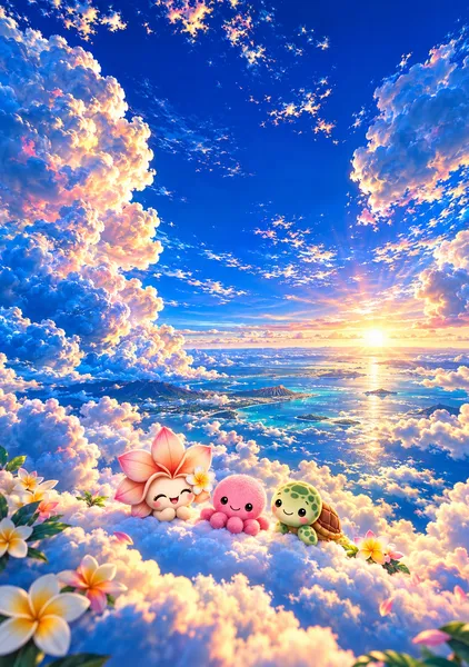 Sky Melia.Pikon and Kai - Cyndy S