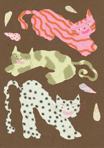 Three Cats - Reka Matyas
