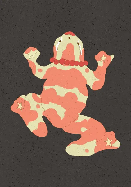 Frog & Pearls - Reka Matyas