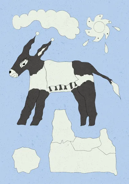 Donkey in the mountains - Reka Matyas