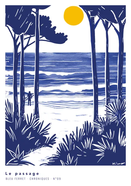 Le Passage -- Bleu Ferret #09 - Kilmo Studio