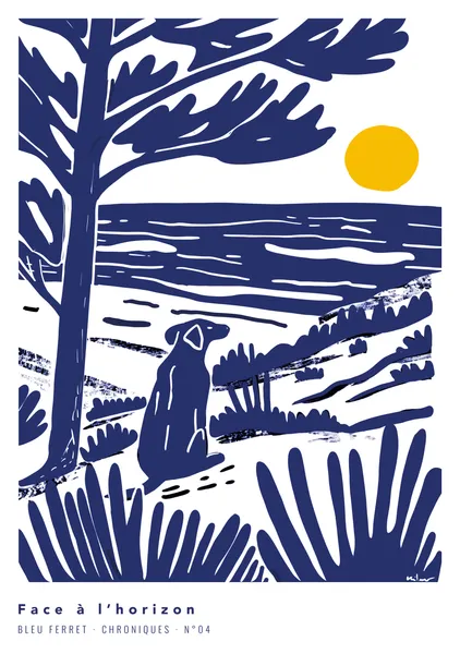 Face à l'horizon -- Bleu Ferret #04 - Kilmo Studio