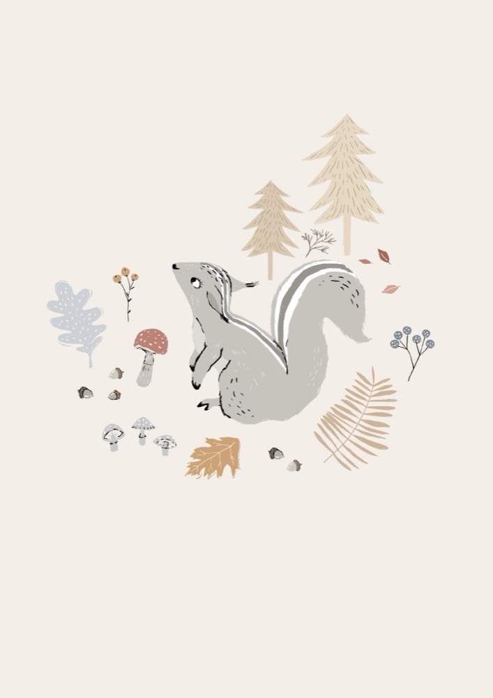 Autumn Squirrel - Michal Marko