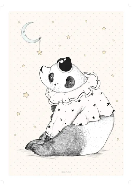 Panda Under the Moon - Michal Marko