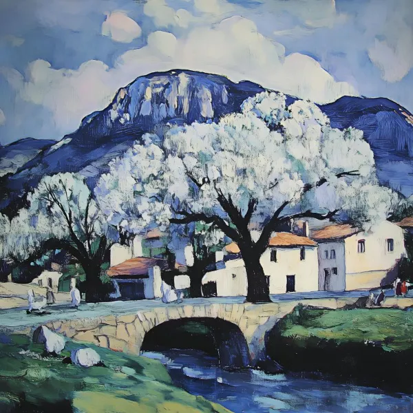 Bridge Over a Stream - Elena Avanesova