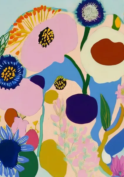 Stylized Flowers - Elena Avanesova
