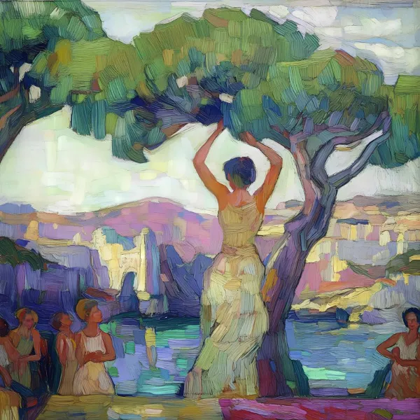 Woman In a Dress - Elena Avanesova