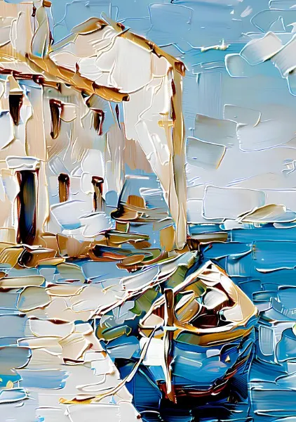 Boat By the Sea - Elena Avanesova