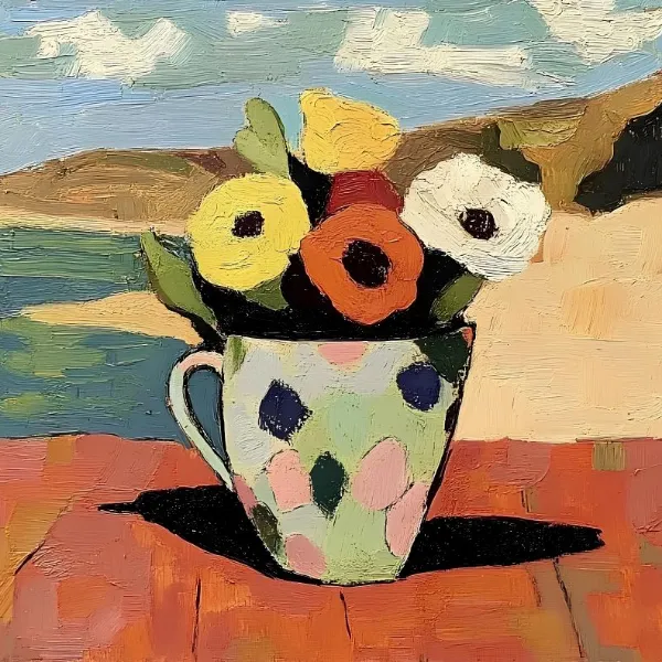 Flowers In A Cup - Elena Avanesova