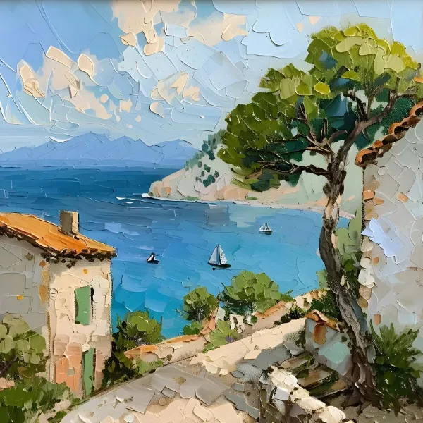 Village By The Sea - Elena Avanesova