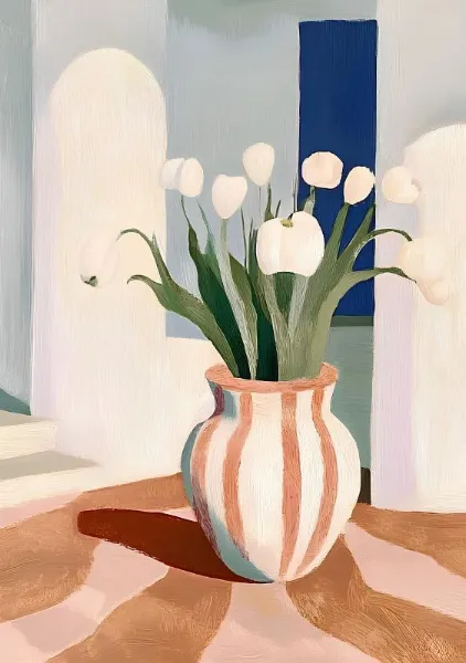 Tulips In A Vase - Elena Avanesova